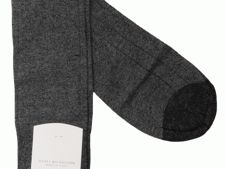 Grey Midcalf Socks Hot on Sale