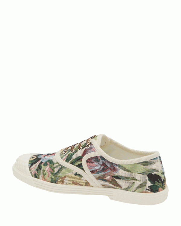 Bay By Bay Sneaker in Multi Floral For Cheap