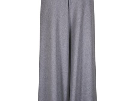 Grey Cashmere Challis Chute Pant Online Hot Sale