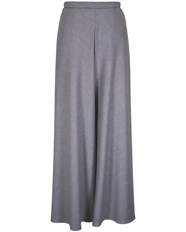 Grey Cashmere Challis Chute Pant Online Hot Sale