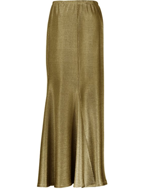 Gold Rudder Long Bias Skirt Sale