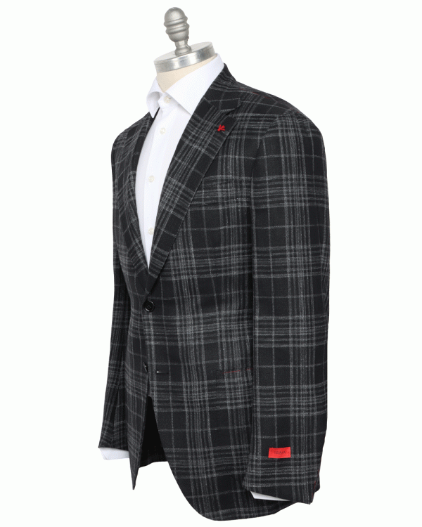 Black and Grey Glen Plaid Sportcoat Online