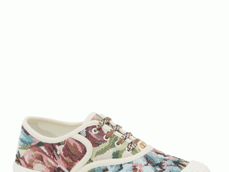 Bay By Bay Sneaker in Multi Floral For Cheap