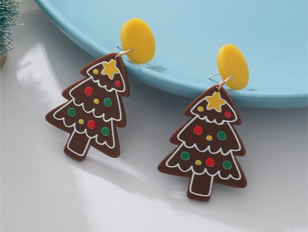 Yellow & 18K Gold-Plated Tree Cookie Drop Earrings on Sale