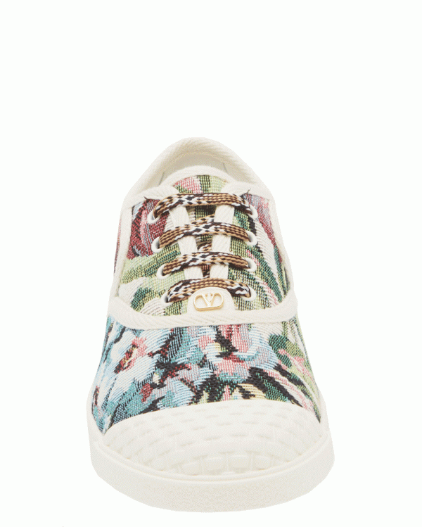 Bay By Bay Sneaker in Multi Floral For Cheap