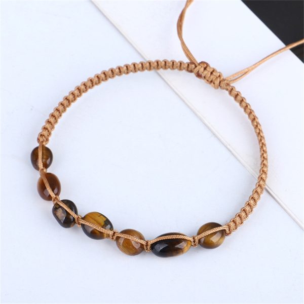 Brown Quartz Adjustable Bracelet For Cheap