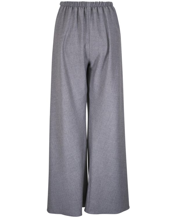 Grey Cashmere Challis Chute Pant Online Hot Sale