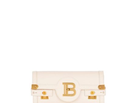 B-Buzz Pouch 23 Leather Clutch Bag in Cream Fashion