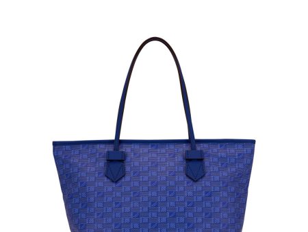 Medium St Tropez Tote in Deep Blue Hot on Sale