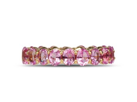 Pink Sapphire Eternity Ring Discount