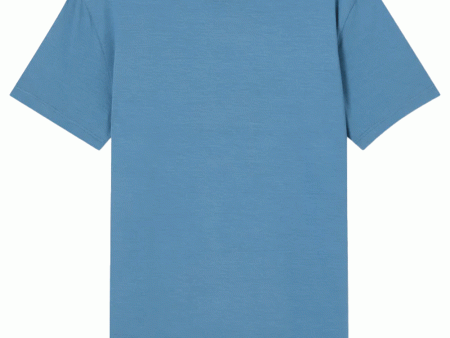 Basel Blue Short Sleeve Shirt For Cheap