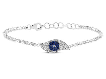 Samira 13 Diamond Evil Eye Bracelet Fashion