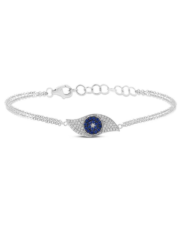 Samira 13 Diamond Evil Eye Bracelet Fashion