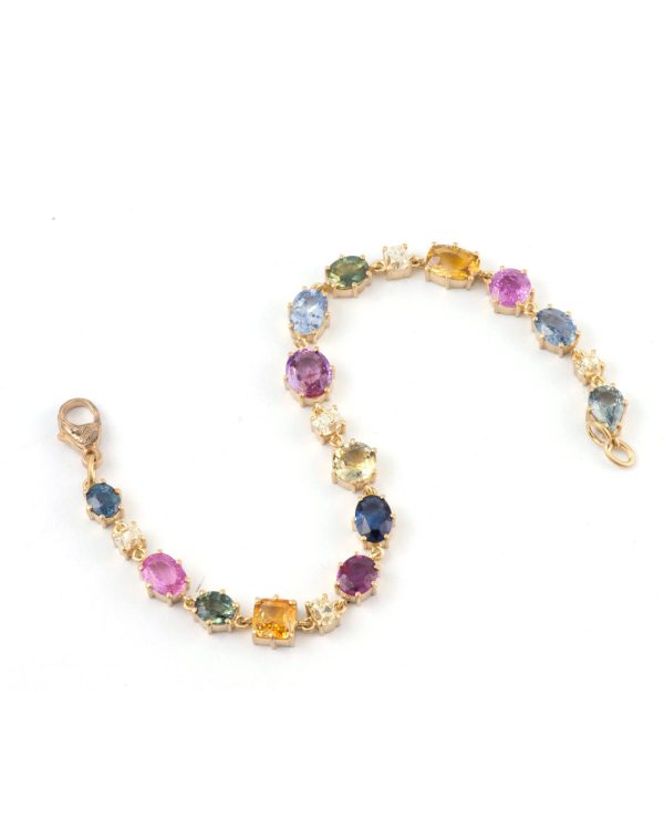 Sapphire and Diamond Bracelet Fashion