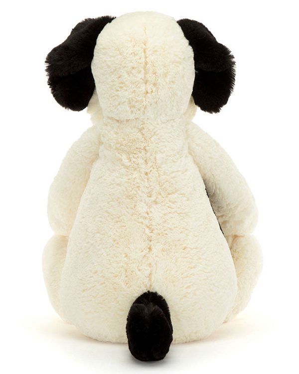 Bashful Black & Cream Puppy - Really Big Cheap