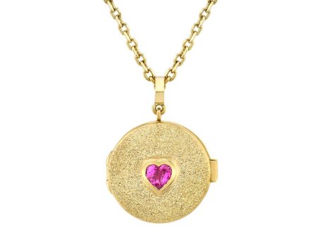 Pink Sapphire Enchanted Necklace Hot on Sale