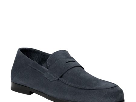 Wilson II Suede Loafer in Dark Navy Cheap