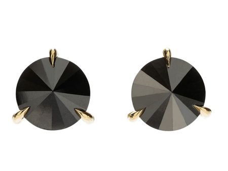 Black Diamond Stud Earrings Discount