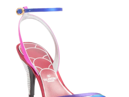 Ladycrush Strappy Scallop Sandal in Multicolor Online Sale