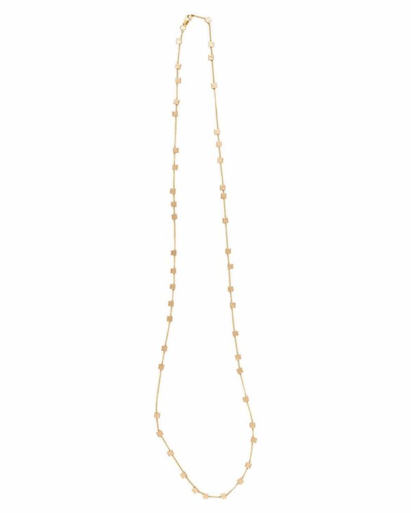 Bertoia Long Chain Necklace Fashion