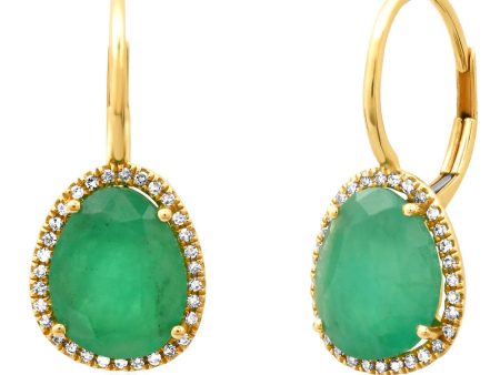 Samira 13 Emerald Drop Earring Online Sale