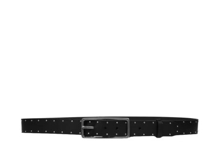 Studded Rebound Belt in Black Online