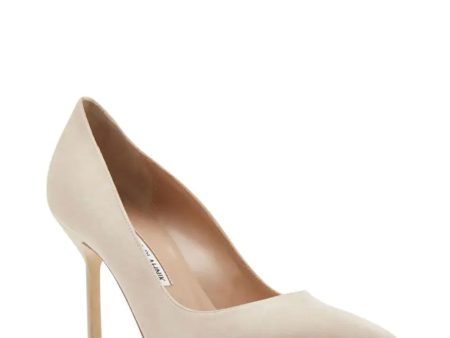 BB Suede 90 Pump in Nude Sale