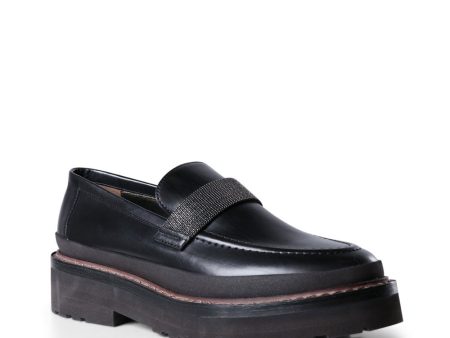 Monili Chunky Loafer in Black For Discount