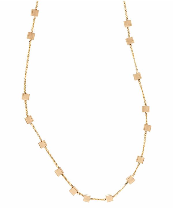 Bertoia Long Chain Necklace Fashion