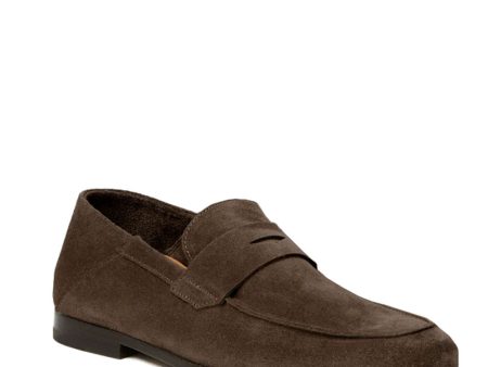 Wilson II Suede Loafer in Ebony For Cheap