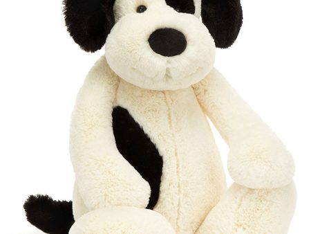 Bashful Black & Cream Puppy - Really Big Cheap