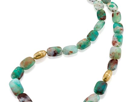 Aquaprase Beaded Neckalce Sale