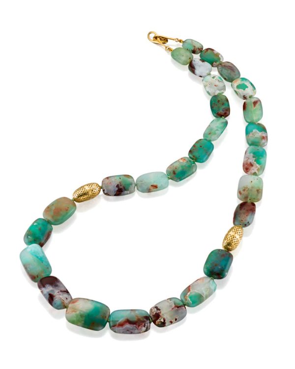 Aquaprase Beaded Neckalce Sale