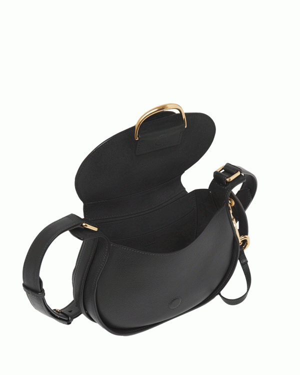 Small Ride Crossbody Bag in Black For Sale