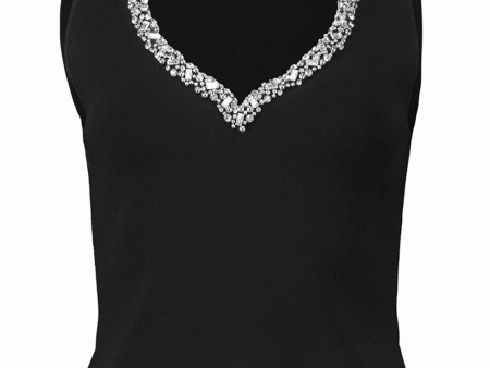 Black Marceline Tank For Discount