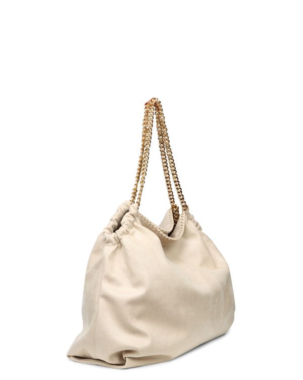 Falabella Drawstring Tote in Butter Cream Supply