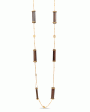 Smoky Quartz Affinity Rectangle Necklace Discount