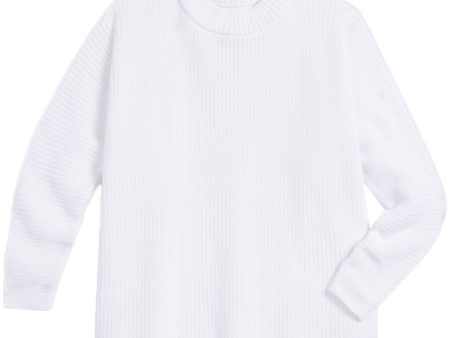 White Montecito Sweater For Discount