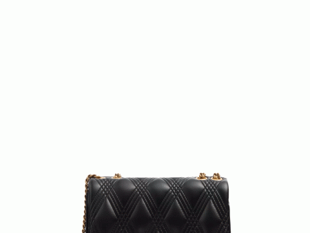 Medium Quiltie 67 Shoulder Bag in Nero For Cheap