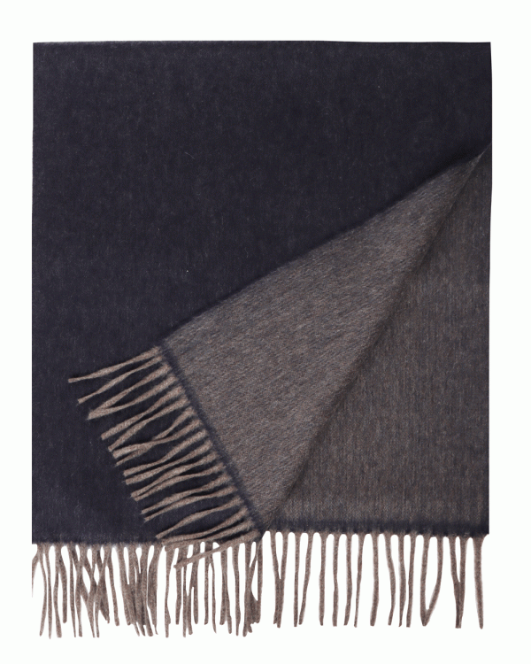 Navy Cashmere Scarf For Cheap