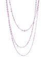 Pink Sapphire Rose Cut Necklace For Discount