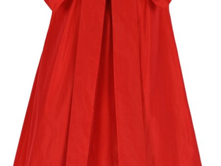 Red Estee Strapless Dress Cheap