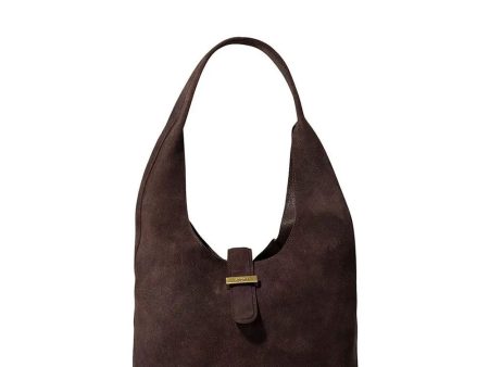 Khai Suede Hobo Bag in Cacao Fashion