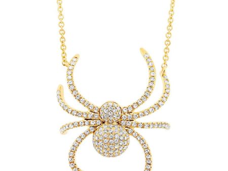 Samira 13 Diamond Spider Necklace Sale