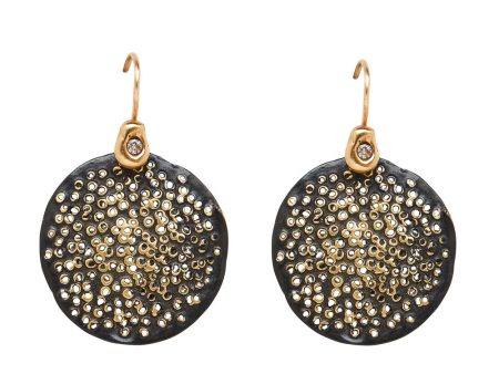 Pollen Black Bronze Earrings Fashion