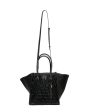 Borsa Shopping Media Tote in Black Supply