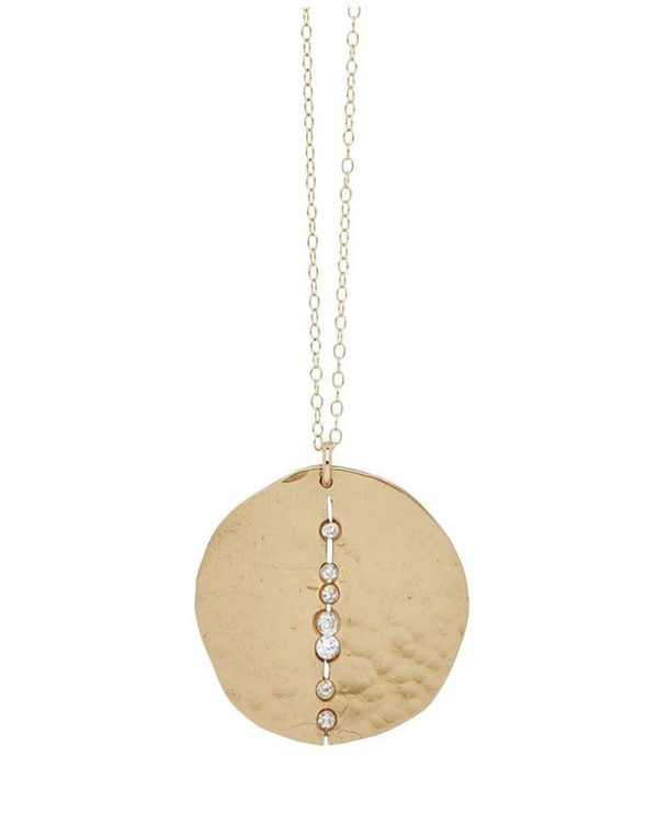 Bronze Orbit Pendant Necklace Online