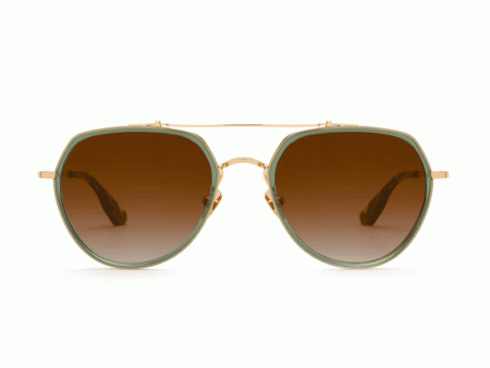 Baker Sunglasses in Bottle Green Fashion