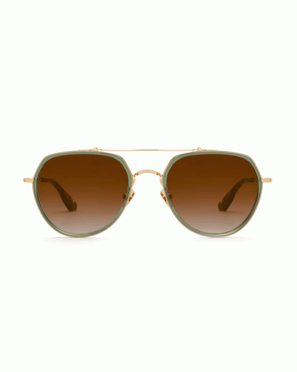 Baker Sunglasses in Bottle Green Fashion