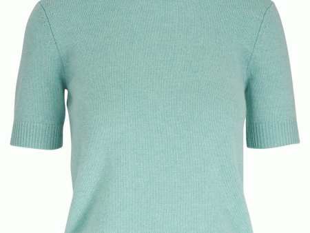 Aqua Audrey Crew Cashmere Online Hot Sale